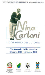 Nino Carloni. Il coraggio dell’utopia